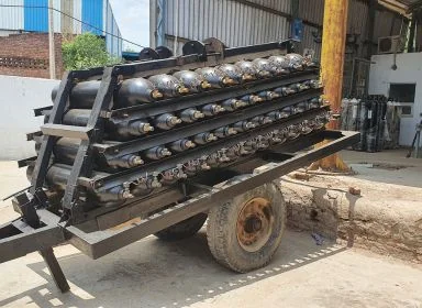 Gas cylinder trolley